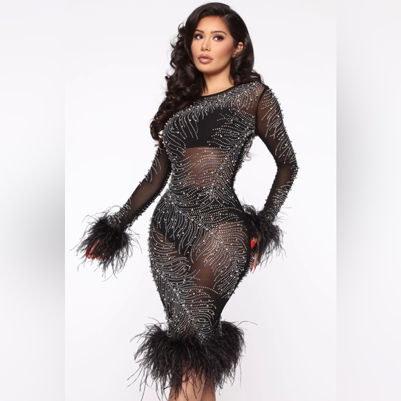 All over my body midi dress - Picture 1 of 2